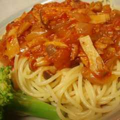 รูปของ 炊飯器deツナトマスパゲッティ