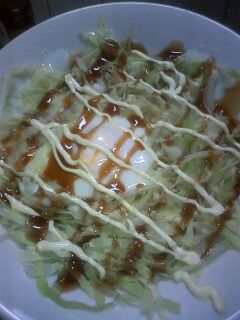キャベツと卵のお好み焼き風-レシピのメイン写真
