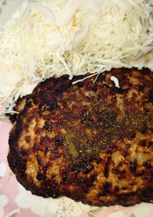 うな次郎inハンバーグ-レシピのメイン写真