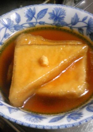 形崩れ無し！高野豆腐で揚げ出し豆腐★-レシピのメイン写真