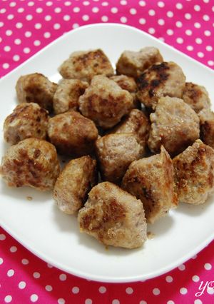卵白消費！みんな大好きふわふわ肉団子♪-レシピのメイン写真