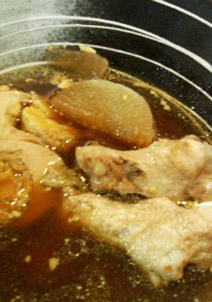 圧力鍋で☆とりもも肉のこっくり煮-レシピのメイン写真