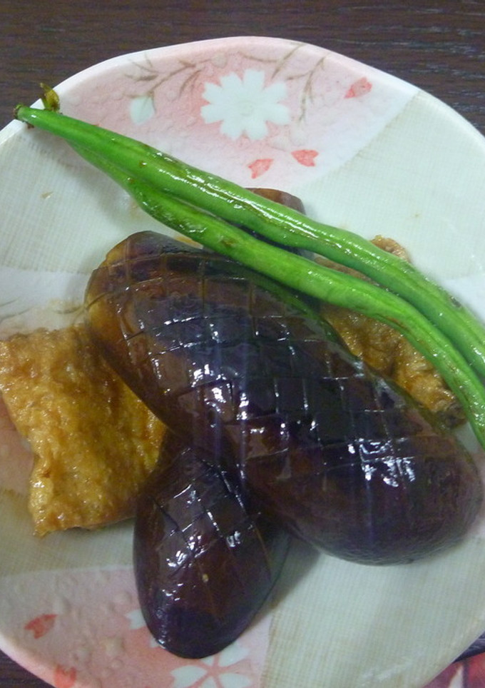 なすと油揚げの煮物-レシピのメイン写真