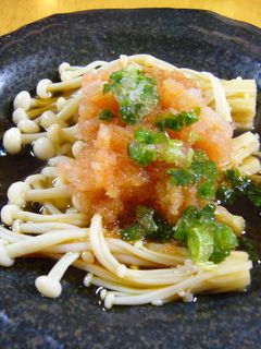 さっぱりいただく☆えのき明太おろし☆-レシピのメイン写真