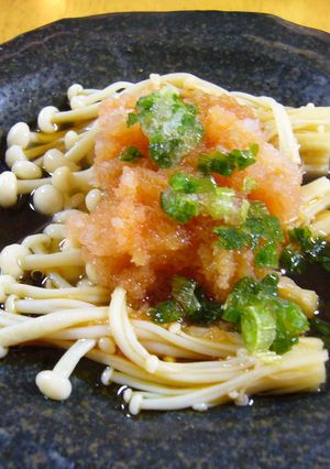 さっぱりいただく☆えのき明太おろし☆-レシピのメイン写真
