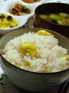 ふっくら栗ご飯-レシピのメイン写真