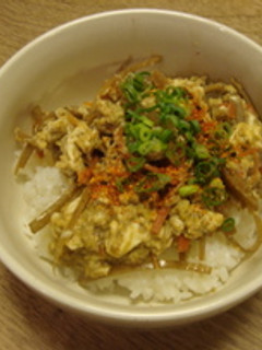 きんぴら丼-レシピのメイン写真