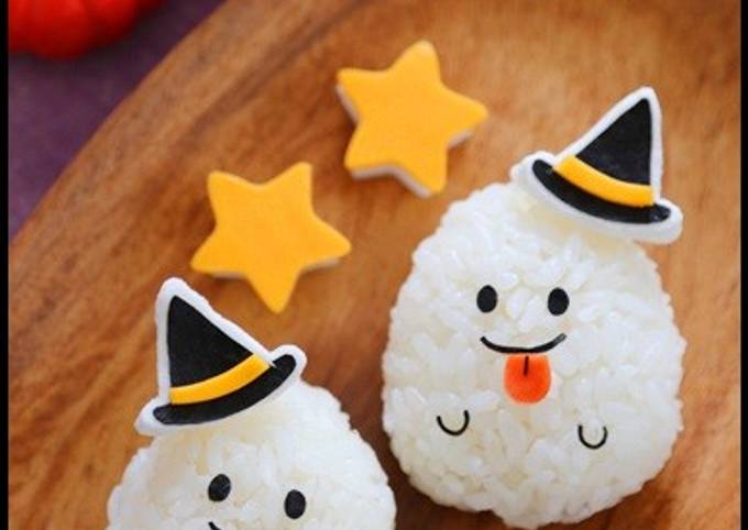 おばけちゃんおにぎり☆ハロウィンキャラ弁 by Mai＊Mai 