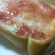 ジャムバタートーストに塩!(*^^*)