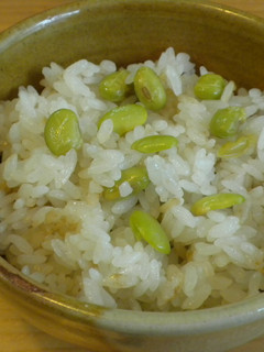 枝豆のおこわ-レシピのメイン写真