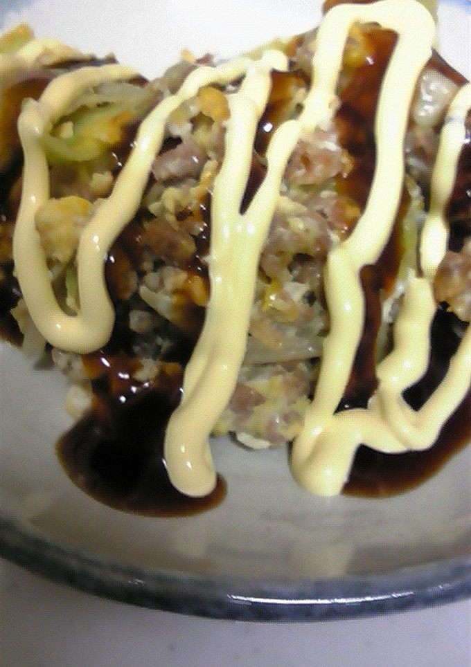 キャベツとひき肉の卵とじ-レシピのメイン写真