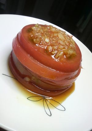 スライストマトのサラダ-レシピのメイン写真