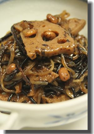蓮根ひじき煮-レシピのメイン写真