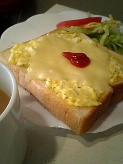 簡単♪ふわふわたまごのチーズトースト☆-レシピのメイン写真