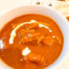 รูปของ バターチキンカレー♡ルーと玉葱で簡単美味