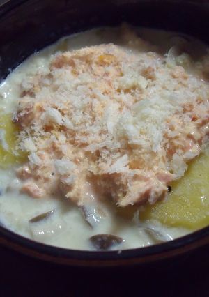 じゃがチーズ☆鮭フレークのせ-レシピのメイン写真