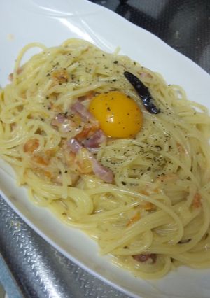 失敗ゼロ☆チリトマカルボナーラ-レシピのメイン写真