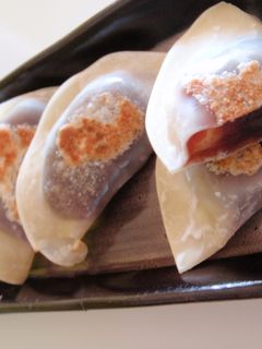 餃子の皮で♪栗入り◎簡単和菓子-レシピのメイン写真
