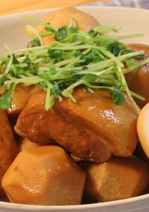 お味噌で豚の角煮-レシピのメイン写真