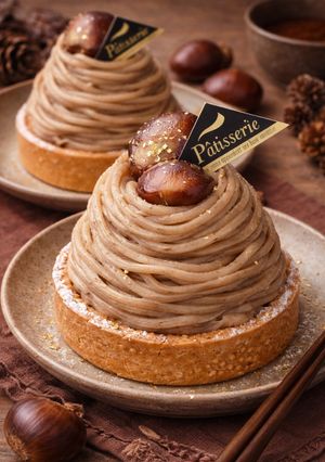 グルテンフリーモンブランタルト-レシピのメイン写真