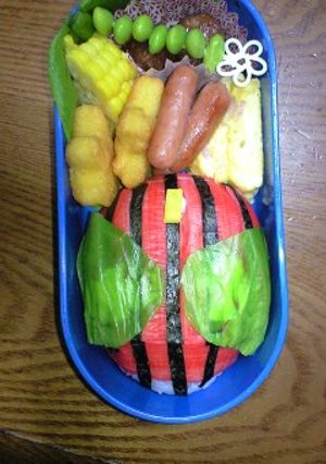 キャラ弁☆仮面ライダーディケイド-レシピのメイン写真