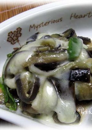 茄子のコンソメ炒めチーズのせ♪-レシピのメイン写真