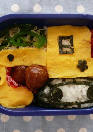 キャラ弁☆ショベルカー弁当☆-レシピのメイン写真