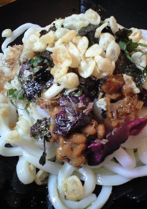 納豆好きの❤ぶっかけうどん-レシピのメイン写真