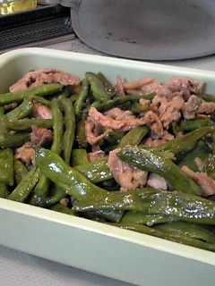 お弁当に!豚こまといんげん炒め-レシピのメイン写真