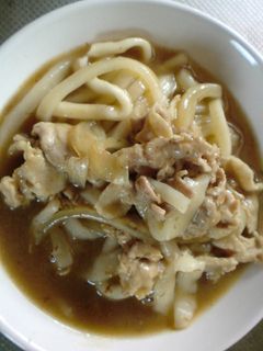 永谷園カレー鍋でカレーうどん-レシピのメイン写真