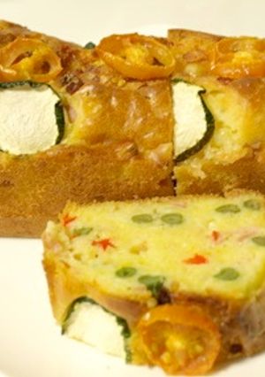 ケークサクレ〜甘くないケーキ-レシピのメイン写真