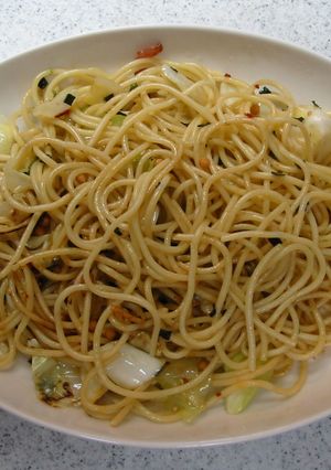 ☆超簡単☆　お茶漬けの素で作る激旨パスタ-レシピのメイン写真