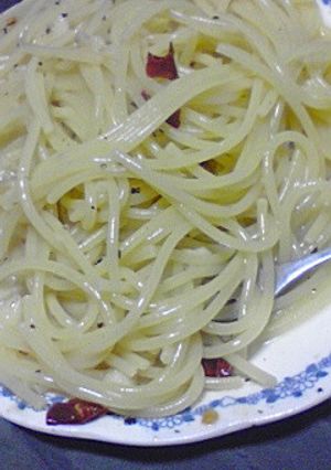 とろりん♪乳化ペペロンチーノスパゲッティ-レシピのメイン写真