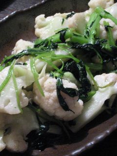カリフラワーを炒めてみました☆-レシピのメイン写真