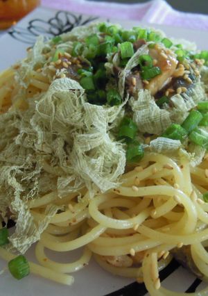 サバ味噌パスタ-レシピのメイン写真