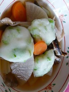 本格焼干しだしの 野菜たっぷり白玉汁-レシピのメイン写真