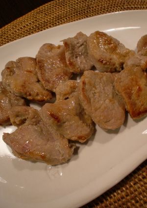 豚ヒレ肉の味噌漬け焼き。-レシピのメイン写真