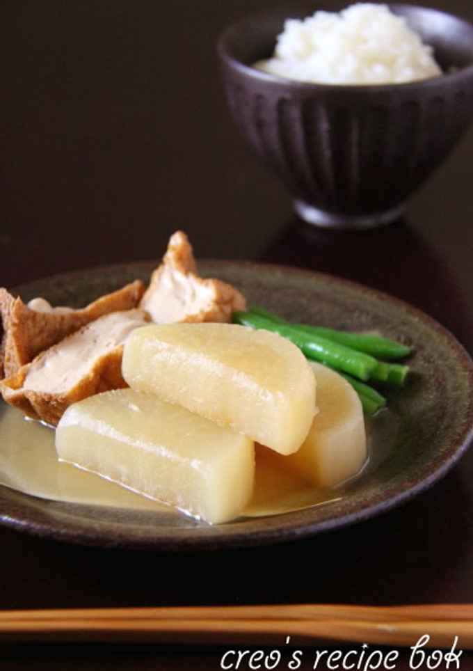 大根と厚揚げのしみじみ煮-レシピのメイン写真
