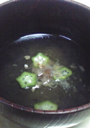超手抜き♥梅こぶ茶ですまし汁-レシピのメイン写真