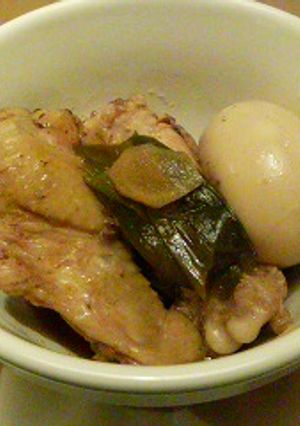 卵と手羽元のしょうゆ煮-レシピのメイン写真