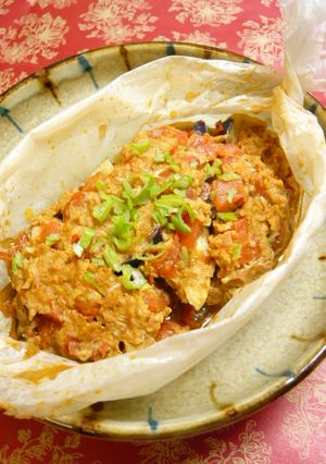 レンジでチン♪マーボーなすトマト入り-レシピのメイン写真