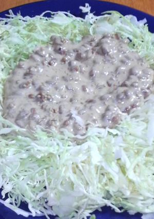実験的？納豆サラダNO.2-レシピのメイン写真