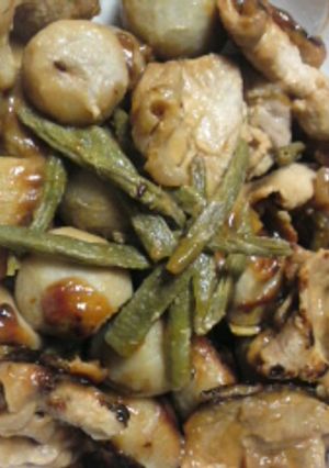 里芋と豚肉の味噌煮-レシピのメイン写真