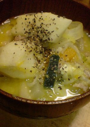 とろりん根菜生姜とん汁-レシピのメイン写真
