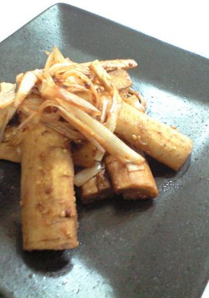 牛蒡の照り焼き-レシピのメイン写真
