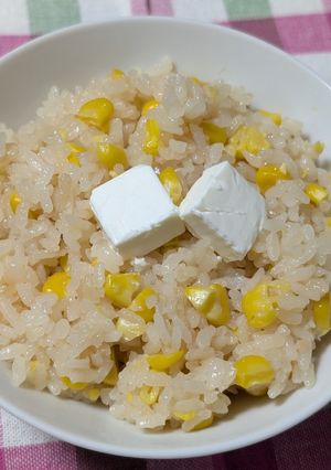 蒜山産とうもろこしのバター醤油ご飯-レシピのメイン写真