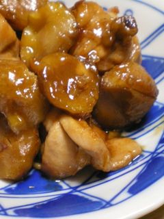 栗と鶏肉の中華風煮こみ-レシピのメイン写真
