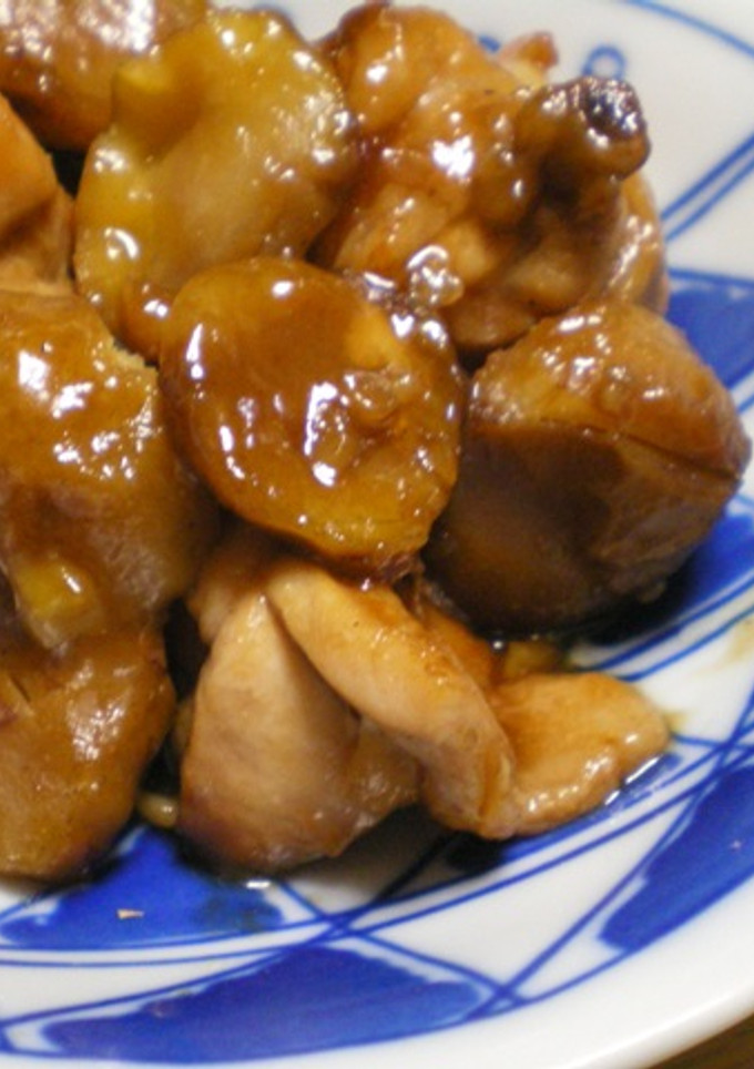 栗と鶏肉の中華風煮こみ-レシピのメイン写真
