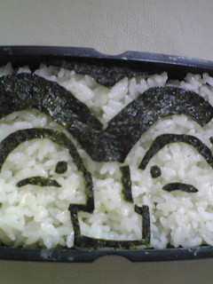 こち亀の両さん(旦那向けキャラ弁)-レシピのメイン写真