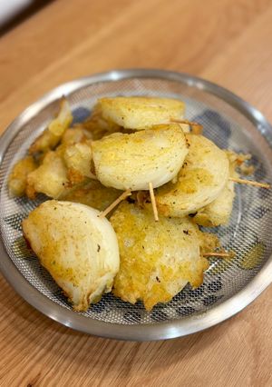 新玉ねぎの七味磯辺揚げ🧅-レシピのメイン写真